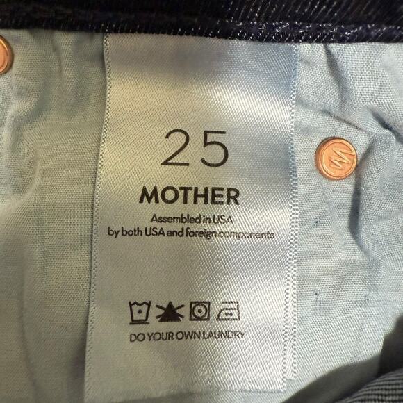 Mother Jeans Womens mid high rise Dazzler ankle Now or Never 25 Preppy Prep - Picture 7 of 14